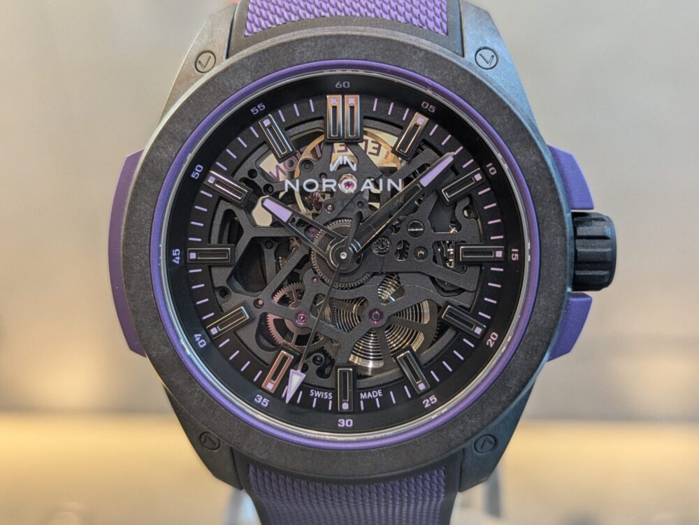 ノルケイン_ワイルドワン スケルトン 42mm リミテッドエディション パープル_N3000.07Q26.B23