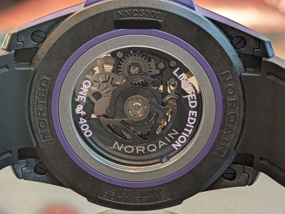 ノルケイン_ワイルドワン スケルトン 42mm リミテッドエディション パープル_N3000.07Q26.B23
