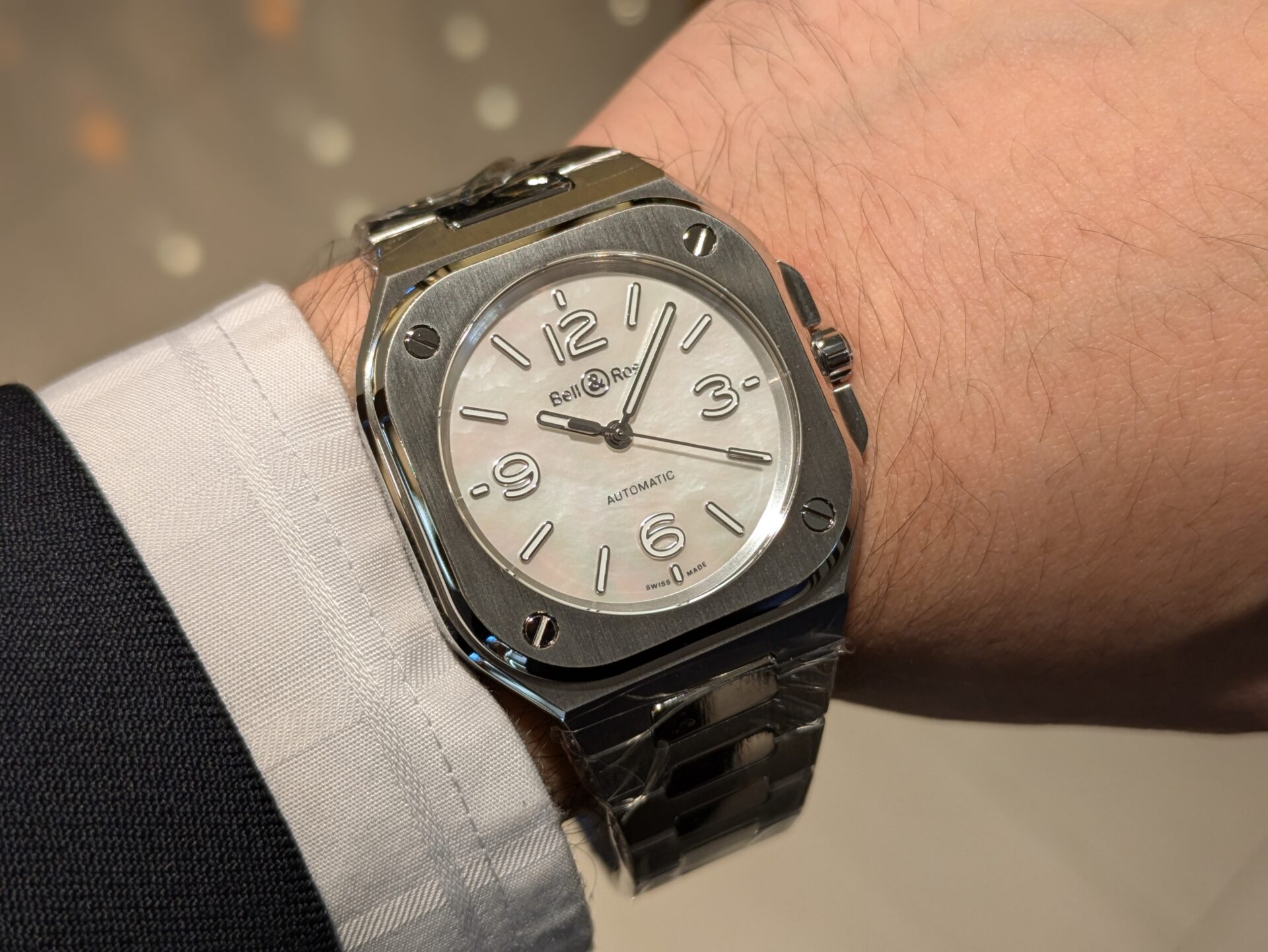 ベル＆ロス_BR-05 36 mm Mother Of Pearl Steel_BR05A-S-MP-ST/SST