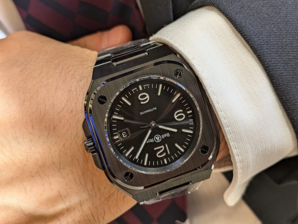 ベル＆ロス_BR 05 BLACK CERAMIC_BR05A-BL-CE/SCE