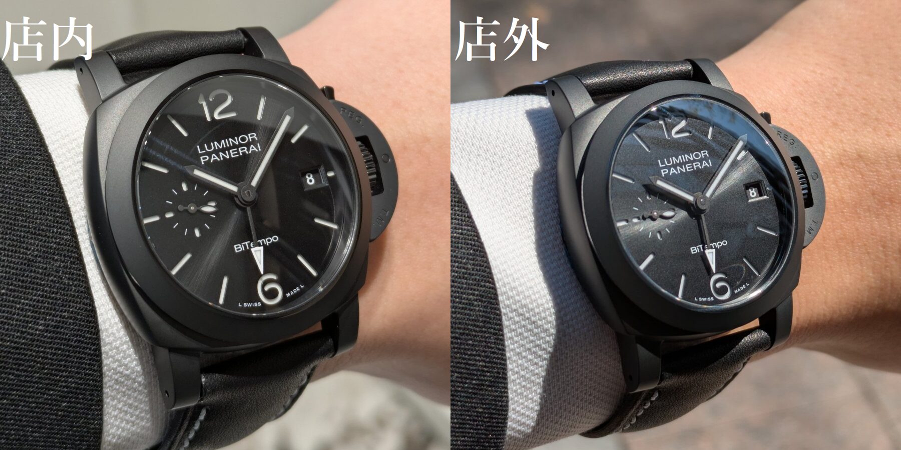 PAM01460 ルミノール GMT セラミカ_ Bitempo_ビテンポ_PANERAI_パネライ