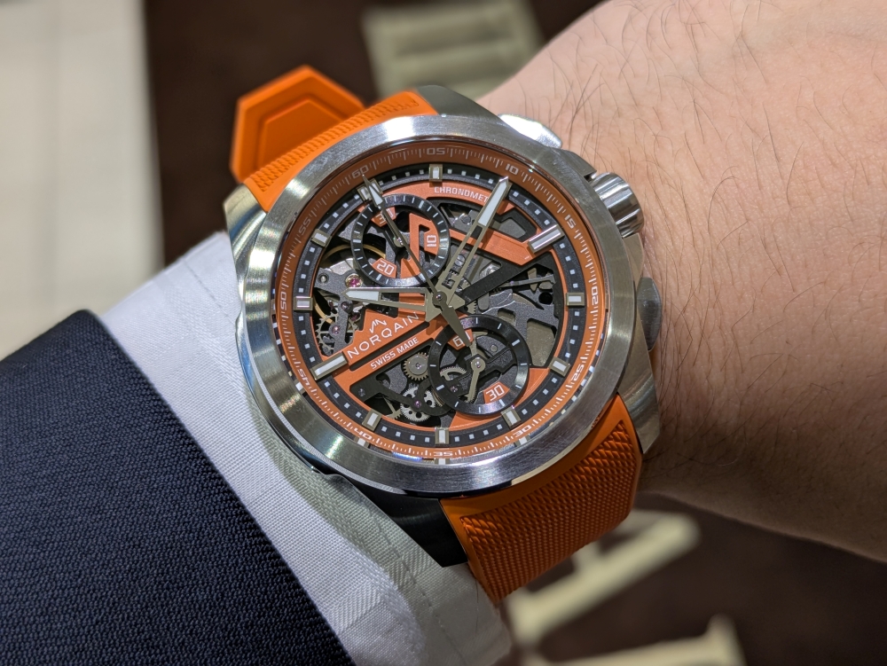 ノルケイン_インディペンデンス スケルトン クロノ_N3200.40S01.O01
