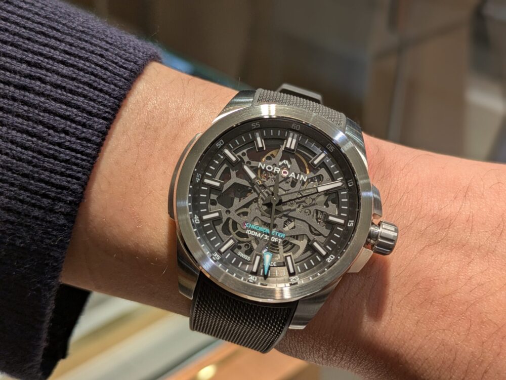 ノルケイン_インディペンデンス スケルトン 40mm_N3008.07S01.G01