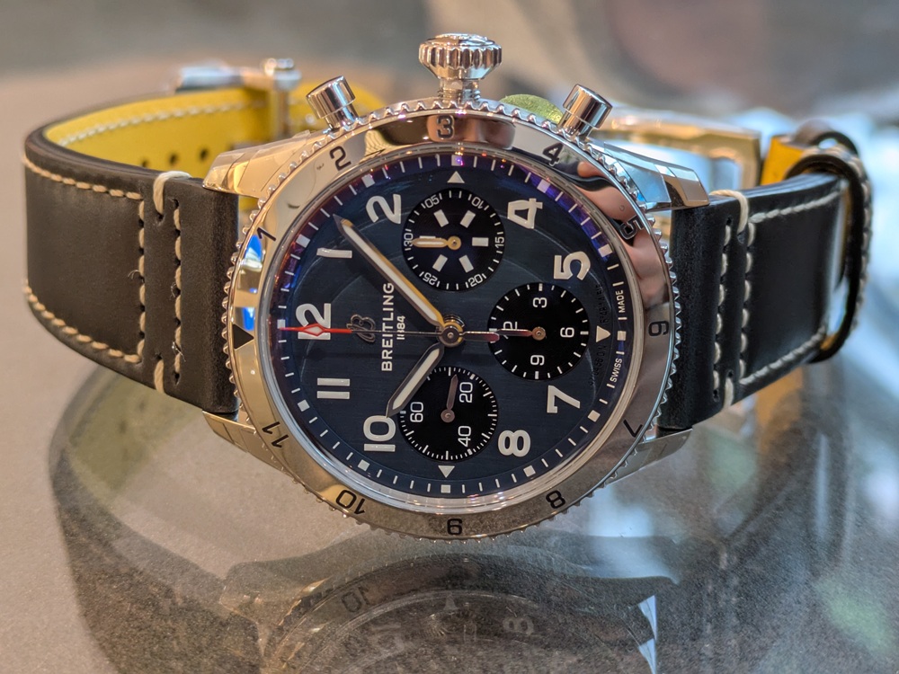 ブライトリング_クラシック アヴィ クロノグラフ 42 室屋義秀 リミテッド_A233804A1C1X1