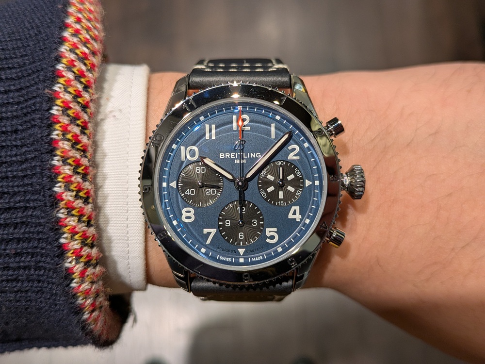 ブライトリング_クラシック アヴィ クロノグラフ 42 室屋義秀 リミテッド_A233804A1C1X1