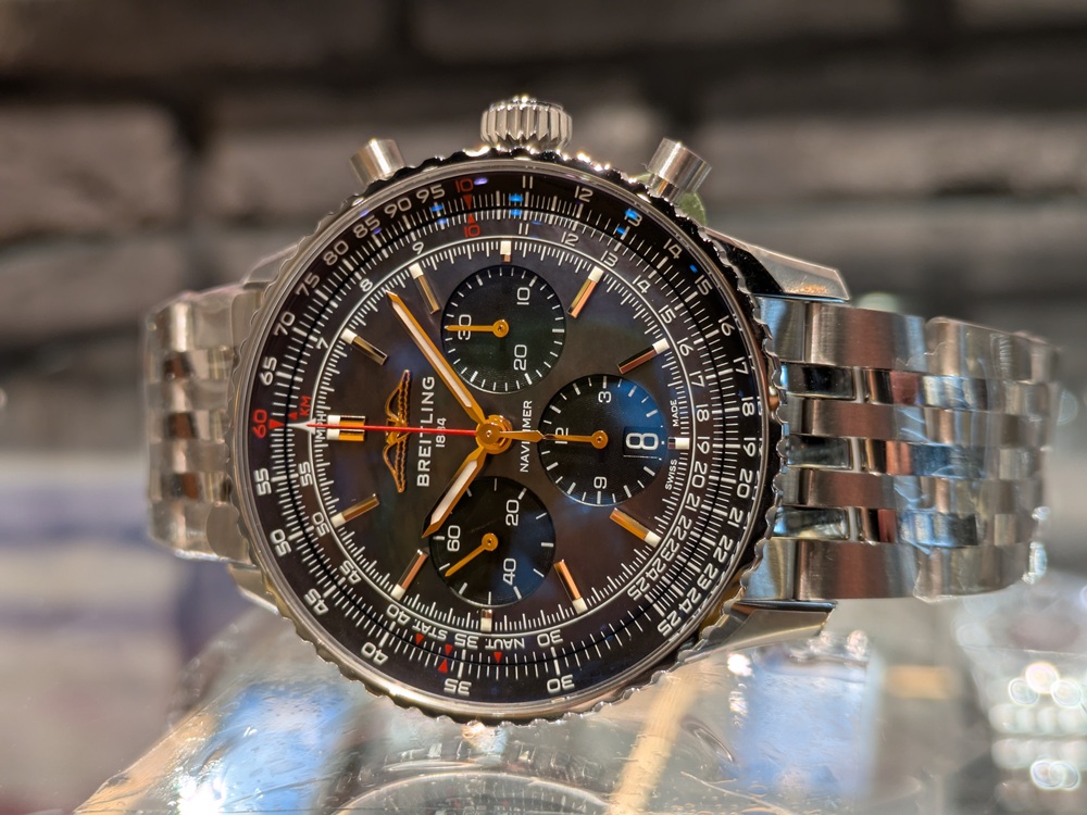 ブライトリング_ナビタイマー B01 クロノグラフ 43 ジャパンエディション_AB01381G1B1A1