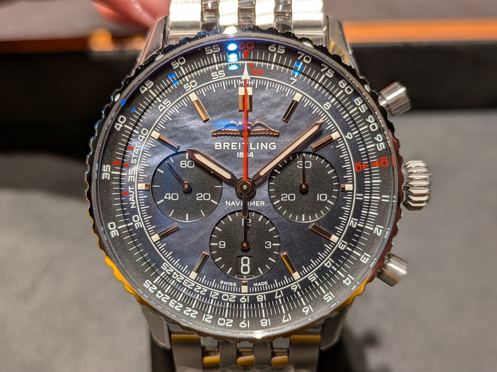 ブライトリング_ナビタイマー B01 クロノグラフ 43 ジャパンエディション_AB01381G1B1A1