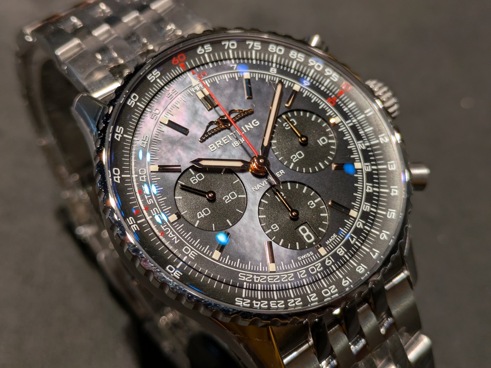 ブライトリング_ナビタイマー B01 クロノグラフ 43 ジャパンエディション_AB01381G1B1A1