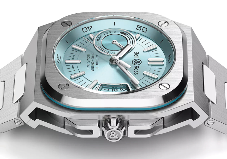 Bell & Ross BR-X5 BR-X5 ICE BLUE STEEL 品番:BRX5R-IB-ST/SST