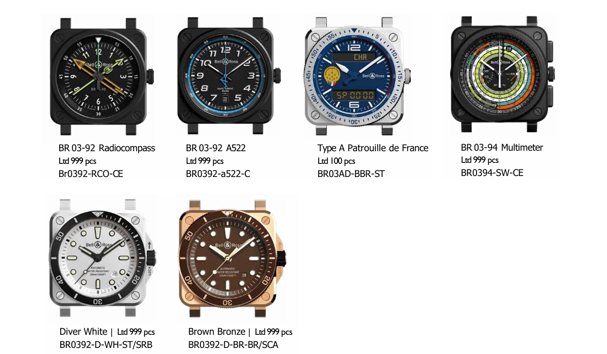 Bell＆Ross_ベル&ロス_BR03第二世代2022年