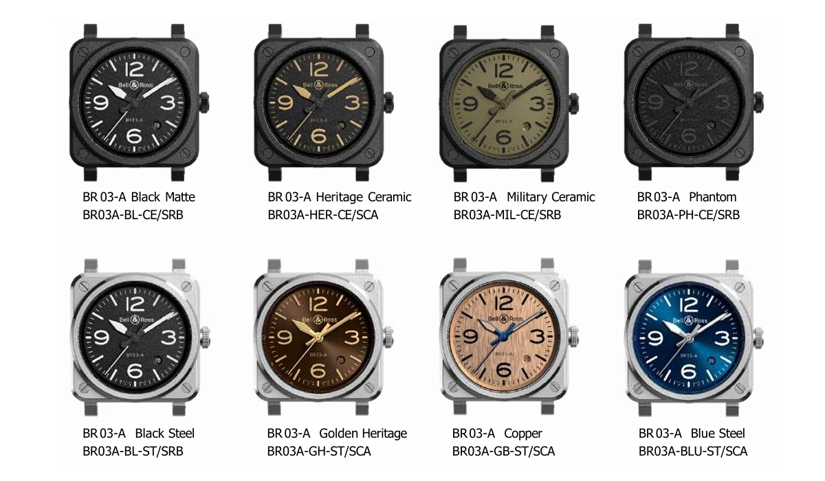 Bell＆Ross_ベル&ロス_BR03第二世代2023年