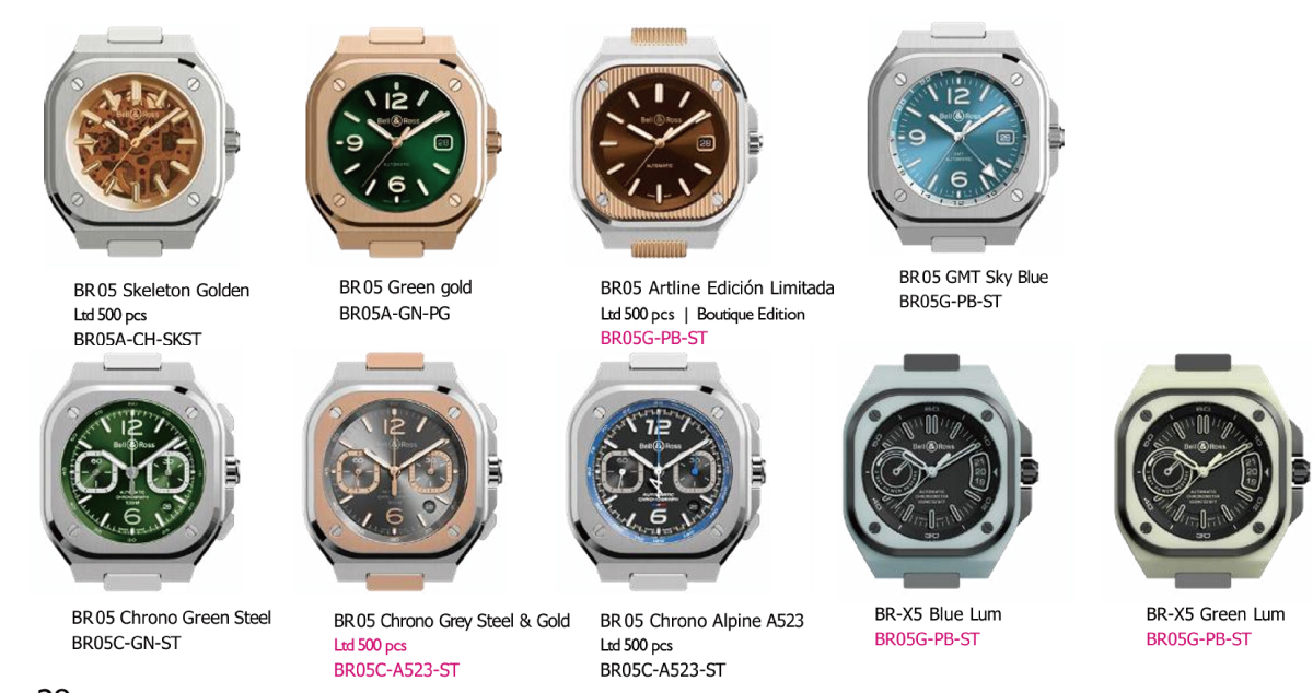 【保存版】超人気！ベル&ロスのラグジュアリー・スポーツ（ラグスポ）BR05シリーズを全部まとめてアーカイブ【Bell＆Ross】