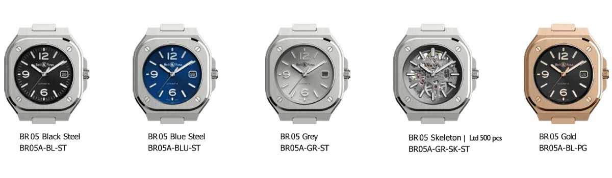 Bell＆Ross ベル&ロス BR05  20019年発表モデル