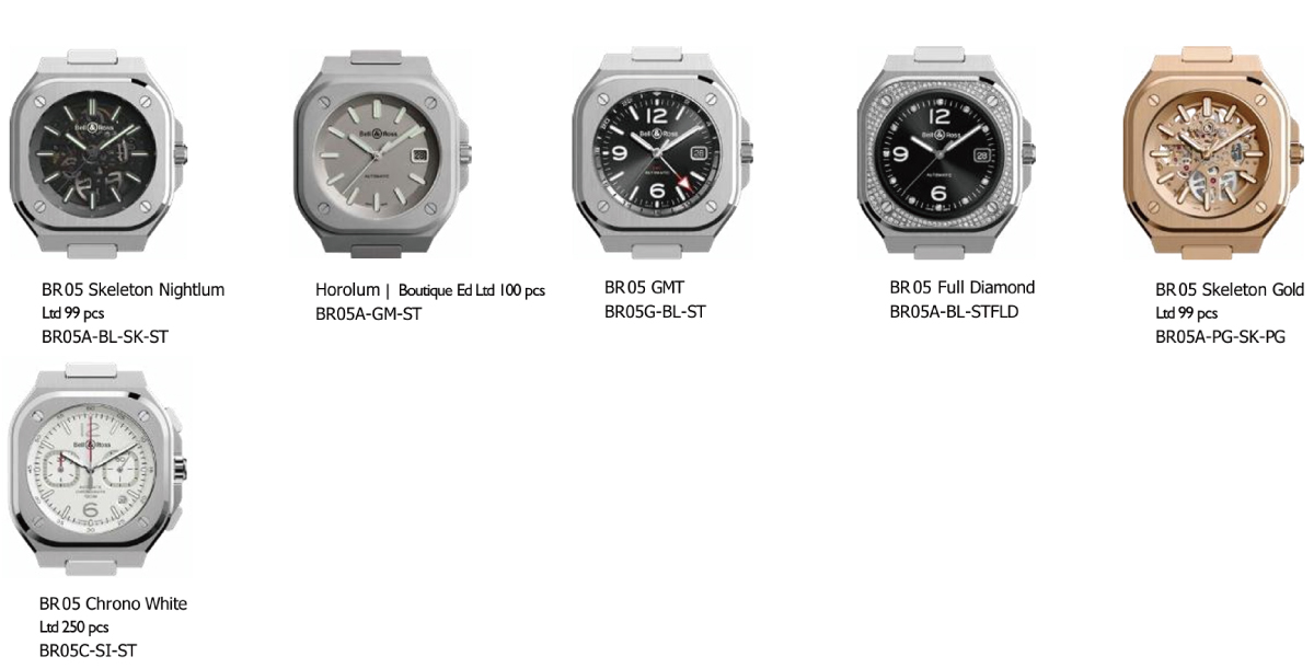 【保存版】超人気！ベル&ロスのラグジュアリー・スポーツ（ラグスポ）BR05シリーズを全部まとめてアーカイブ【Bell＆Ross】