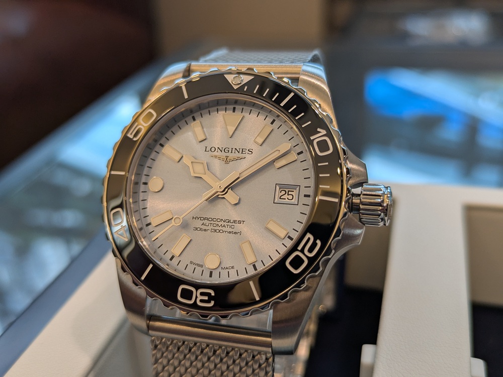 【ロンジン】人気沸騰!刷新されたダイバーズウォッチ入荷_ハイドロコンクエスト