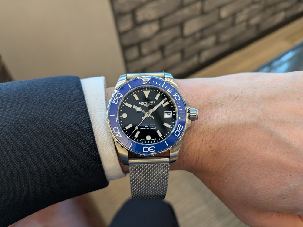 【ロンジン】人気沸騰!刷新されたダイバーズウォッチ入荷_ハイドロコンクエスト