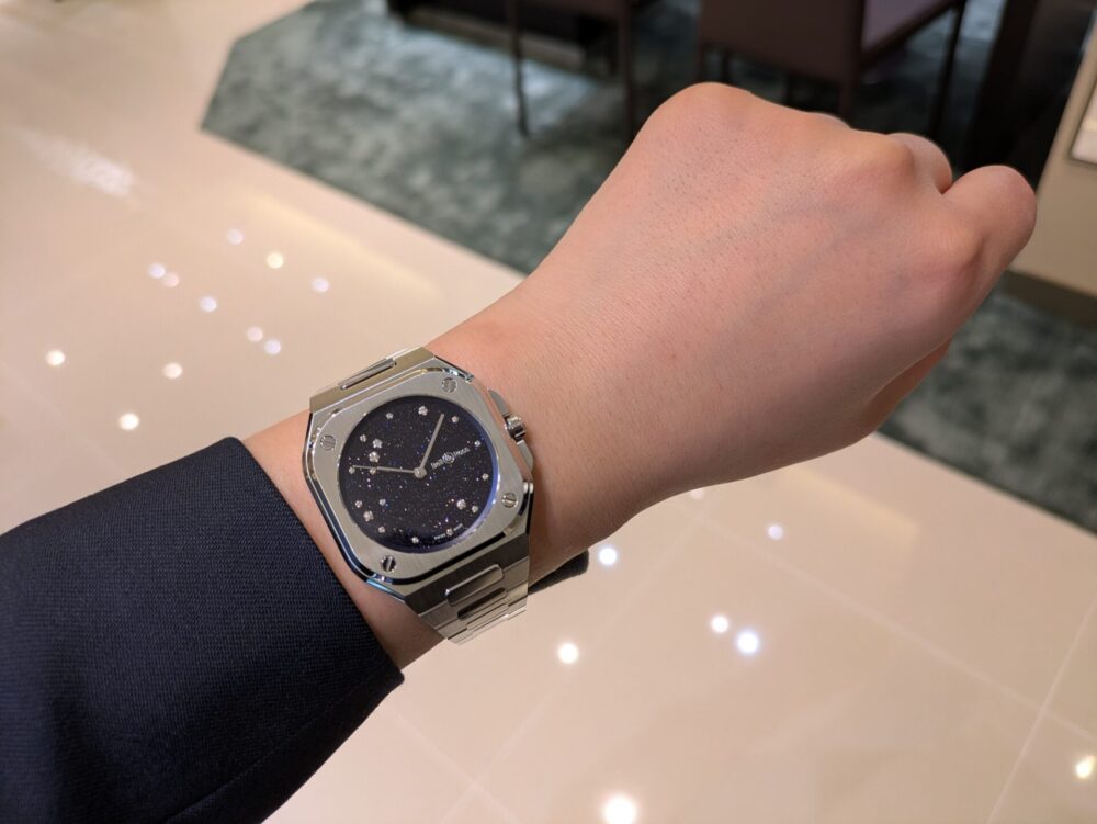 ベル&ロス_BR-05 36 MM Blue Diamond Eagle_BR05A-S-EA-ST/SST