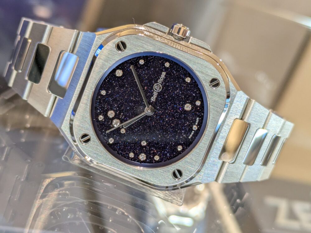 ベル&ロス_BR-05 36 MM Blue Diamond Eagle_BR05A-S-EA-ST/SST