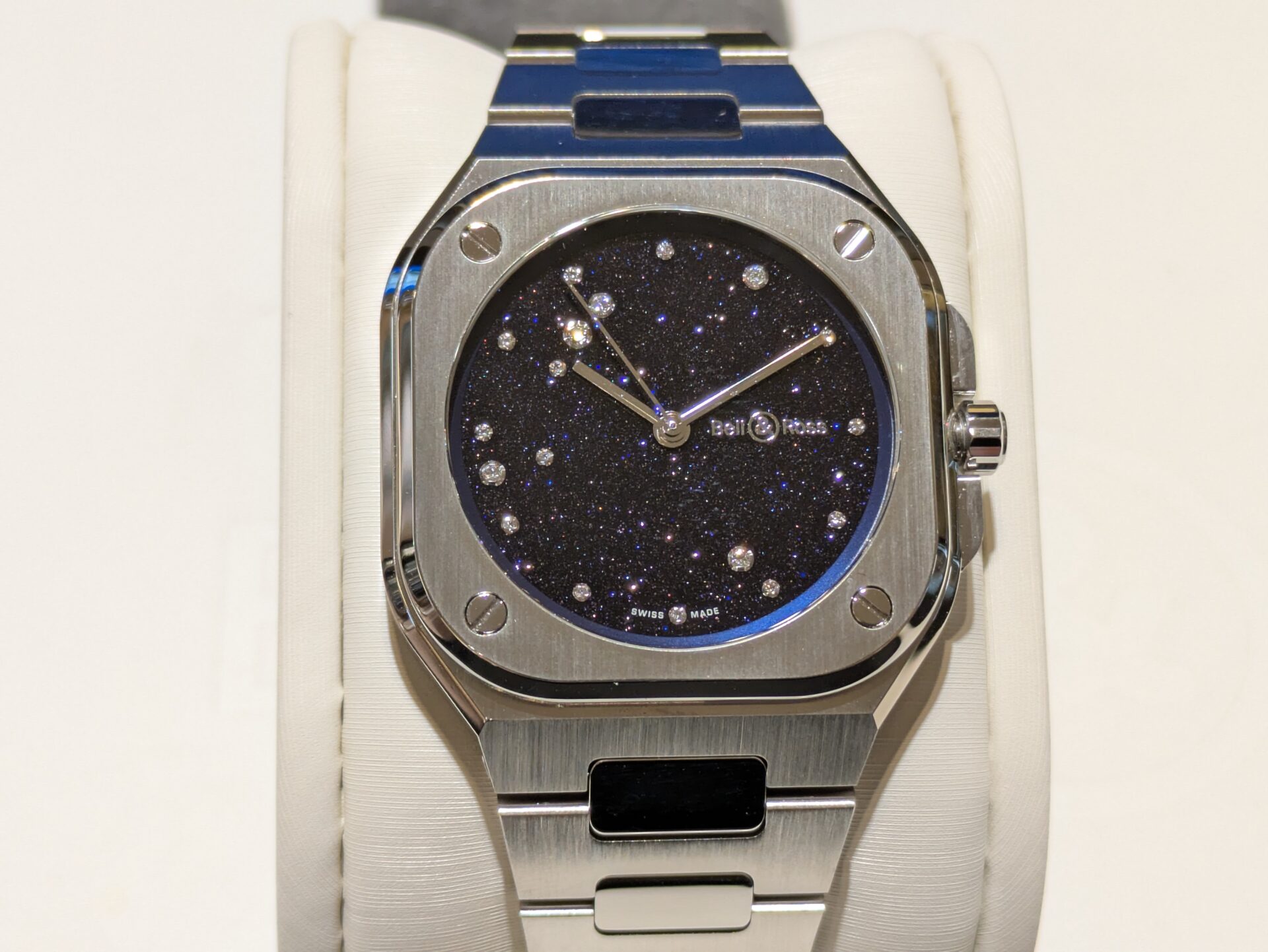 ベル&ロス_BR-05 36 MM Blue Diamond Eagle_BR05A-S-EA-ST/SST