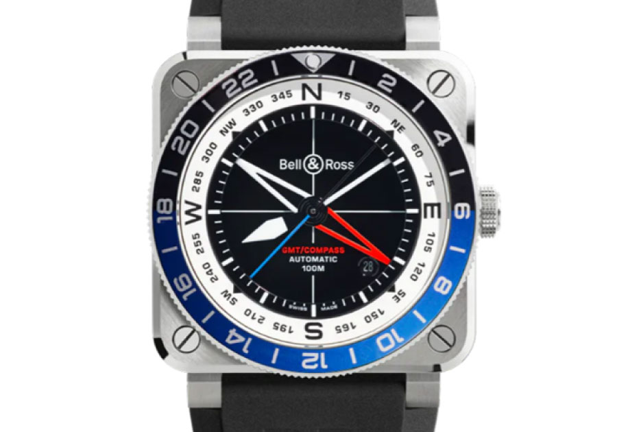 Bell&Ross_ベル&ロス_ベルアンドロス__BR0393-COM-ST/SRB_BR-03GMTコンパス