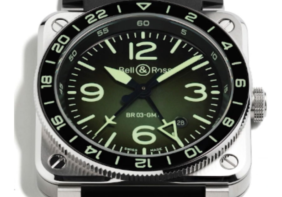 Bell&Ross_ベル&ロス_GMTグリーンラム_BR0393-GN-ST/SRB