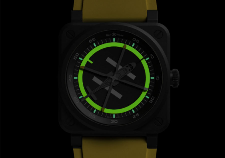 Bell&Ross_ベル&ロス_ベルアンドロス_HELIPAD_ヘリパッド_BR03A‐HE‐CE/SRB