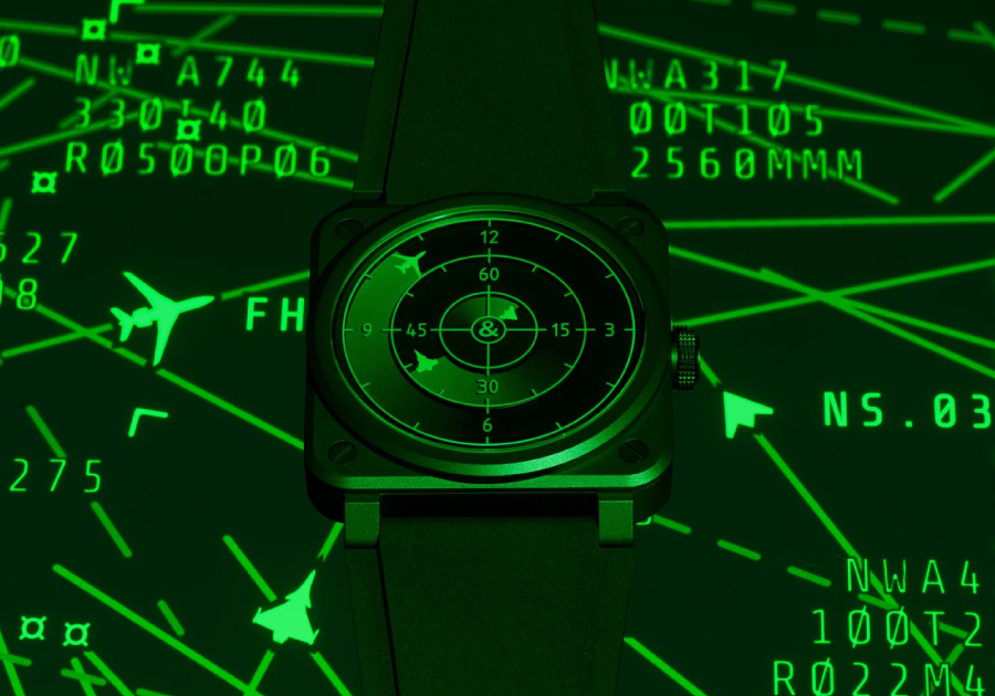 Bell&Ross_ベル＆ロス_ベルアンドロス_BR03_GREENRADAR_グリーンレーダー_BR03A-GRDR-CE/SRB